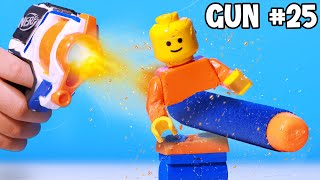 50 NERF Guns vs LEGO [upl. by Leese]