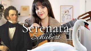 Serenata de Schubert EL CANTO DEL CISNE para Guitarra D 957 [upl. by Ahsiuqat]