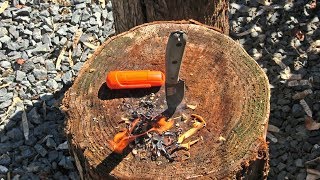 Blastmatch Fire Starter review Ultimate Survival Technologies [upl. by Reilamag430]