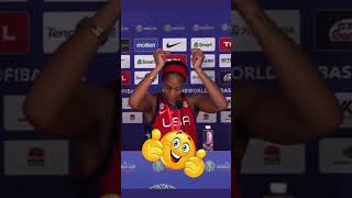 HUGE PREDICTION TEAM USA Olympics MVP 2024 olympics ajawilson [upl. by Raval966]