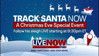 Track Santa Now Full Santa Tracking For Christmas Eve  LiveNOW From FOX [upl. by Anaihsat]