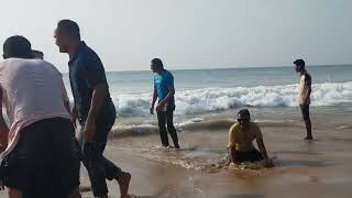 golden beach puri masti time [upl. by Euqenimod]