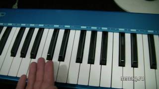 mmagru Axelvox KEY 49J MIDI keyboard video review [upl. by Hctud]