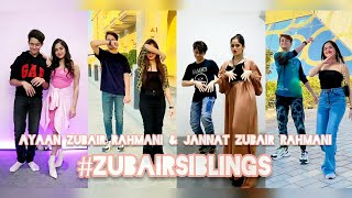 Ayaan Zubair and Jannat Zubair on Instagram Reels 😍😘 Siblingsgoals [upl. by Nightingale]