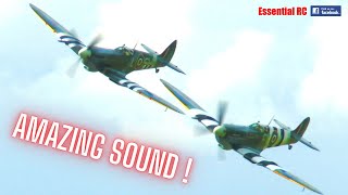 Supermarine Spitfires  AMAZING SOUND [upl. by Howard568]