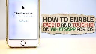 WhatsApp Lock With Face ID and Touch ID  How to Enable WhatsApps Latest Privacy Feature [upl. by Odranoel]