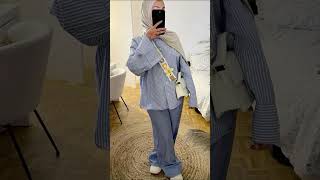 Idée outfit pour les femmes voilées ✨️🤭🫶🏼 outfit fypシ゚viral voile [upl. by Namaj787]