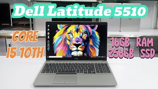 Dell Latitude 5510 Core i5 10th Gen Review unboxing srenterprises [upl. by Moyers]