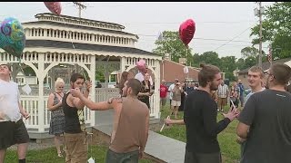 Candlelight vigil held for Crestview High School graduate [upl. by Ekusuy]