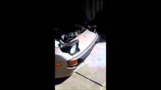 Porsche 944 Headlights Retracting Up and Down [upl. by Boyd108]