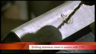 How to drill stainless steel easily  a quicker result from TTP [upl. by Nohsauq]