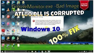 Bad image pop up problem 100 fix Groovemonitorexe bad image fix byUpdated first [upl. by Rebmac]