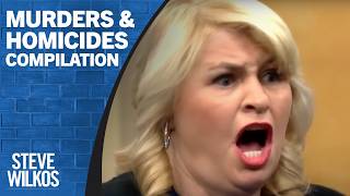 Murderers On The Steve Wilkos Show Compilation [upl. by Yrakcaz]