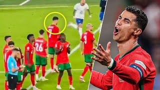 Lattitude choquante de CR7 après lélimination du Portugal [upl. by Anrim]