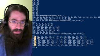 Lets Code Python calendar [upl. by Samaria]