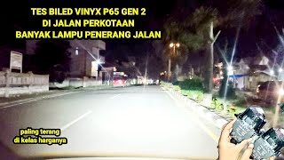 Tes Drive Biled Vinyx P65 Gen 2 Di Jalan Kota [upl. by Ahsaeit]