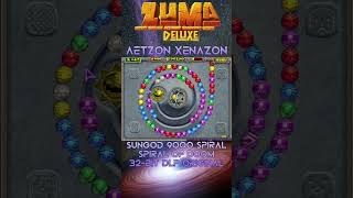 Original  SunGod 9000  Spiral of Doom  Zuma Deluxe 32Bit DLP Original 9000 SG9000 [upl. by Kidd]