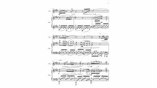 A Piece for Violin and Piano 2020 [upl. by Anirehc]