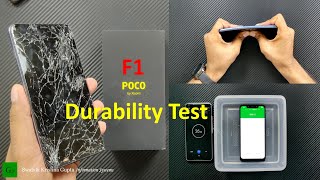 Poco F1 Durability Test  SCRATCH WATER BEND DROP  Gupta Information System  English [upl. by Ellehsyt260]