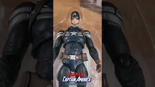 Mafex Captain America Stealth Suit unboxing captainamericathewintersoldier toytalk mafex [upl. by Lannie]