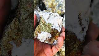 Finding gold  Natural gold catch part 34 crystals goldminers goldclothing gemstone youtube [upl. by Niklaus360]