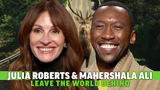 Julia Roberts Interview Doing That Leave the World Behind Dance Scene with Mahershala Ali [upl. by Grannias554]