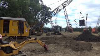 Priestman Tiger Dragline Working [upl. by Bodnar140]