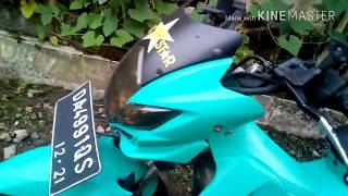 Suzuki Satrya F150 Sticker Hijau Tosca Muda [upl. by Llorrac]