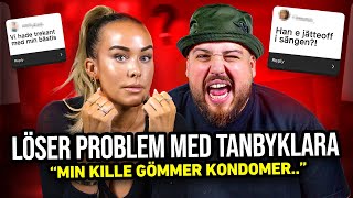 ”MIN KILLE GÖMMER KONDOMER”  LÖSER PROBLEM MED TANBYKLARA [upl. by Trebled]