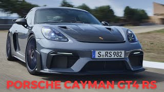 NEW PORSCHE CAYMAN GT4 RS [upl. by Angelika708]