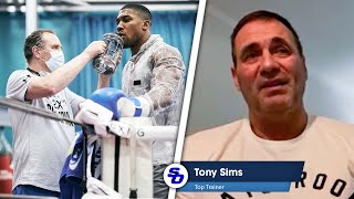 ANTHONY JOSHUA NEEDS NO OTHER TRAINER than Rob McCracken  his former coach TONY SIMS [upl. by Gale]