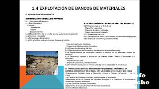 Supervisión y Control de Obras de Infraestructura TecNm Tema 14 Explotación de Bancos de Material [upl. by Enrobso]