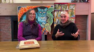 Ledyard Gallery Interview  Margaret Sheehan and Cindy Heath [upl. by Nezam]