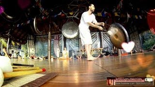 Sunset Gong Meditation quotfull lengthquot  Gong Master Kosma Solarius [upl. by Orella]