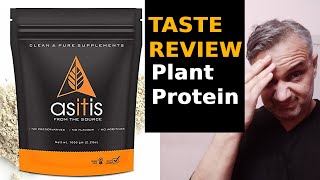 Asitis Pea Protein Taste Review I 28gms Protein I plant base protein [upl. by Winwaloe]