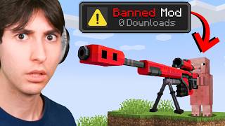 I Tried Banned Minecraft Mods [upl. by Camilo]