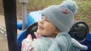 Me amp Bella On Tractor Ride  Sundown Adventureland 2024 [upl. by Imaon454]