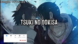 Tsuki no Ookisa  Nogizaka46  Naruto Shippuden OP 14 Full Lirik [upl. by Aicenra]