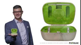 Phonak’s latest rechargeable hearing aid – The Audéo BR [upl. by Remmer]