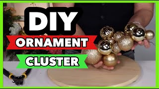 NEW CHRISTMAS DECORATION IDEAS  How To Make A Christmas Ornament Clusters  ramon at home [upl. by Gaby704]