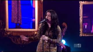 Karise Eden  Landslide the voice australia [upl. by Euqinobe]