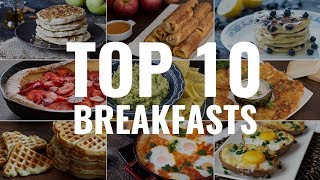 Easy 10 Breakfast Recipes [upl. by Ericka]