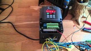 Smoothieboard driving VFD with Modbus commands [upl. by Roderich810]