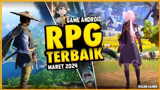 10 Game Android RPG Terbaik 2024 OfflineOnline  High Graphics [upl. by Hollander]