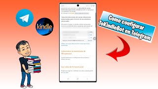 📲📚📖Como configurar 👉TO KINDLE BOT para enviar libros al KINDLE TELEGRAM BOT 🤖 ❤ [upl. by Finlay882]