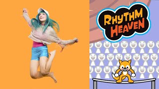 Kero Kero Bonito  Trampoline Rhythm Heaven Remix [upl. by Nerrawed]