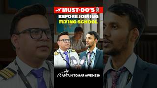 Must Do’s Before Joining Flying School [upl. by Winfrid]