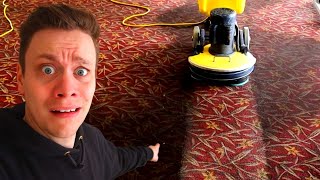 Deep Cleaning Extremely Greasy Carpet [upl. by Dag]