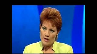 Pauline Hanson on Enough Rope with Andrew Denton Stirrers [upl. by Shellans]