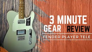 Fender Player Telecaster HH  Silver [upl. by Bonnes]